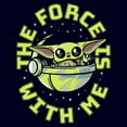 thumbnail image 2 of Toddler's Star Wars: The Mandalorian Cartoon Grogu The Force Is with Me  Graphic T-Shirt, 2 of 3