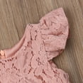 thumbnail image 4 of Izhansean Toddler Baby Girls Flower Dress Princess Party Pageant Dresses Kids Clothes Pink 2-3 Years, 4 of 7