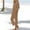 Khaki, variant on Women's 2 Piece Outfits Lounge Sets 2026 Short Sleeve Tops Wide Leg Pants Casual Matching Set by Yigetop Beige L