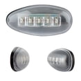 thumbnail image 2 of AKKON - For 2001-2014 GMC Sierra | Chevy Silverado 3500 / 3500HD Dually Model Clear Fender Marker LED Lights, 2 of 6