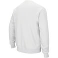 thumbnail image 2 of Men's Colosseum White Purdue Boilermakers Arch & Logo Crew Neck Sweatshirt, 2 of 4
