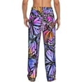 thumbnail image 3 of Fotbe Watercolor Butterflies Men's Pajama Pants,Sleepwear Pants,Pj Bottoms Drawstring And Pockets-XX-Large, 3 of 9