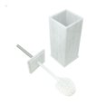 thumbnail image 1 of Escobilla con Tapa LuHoM Blanco 11x11x17 cm, 1 of 3