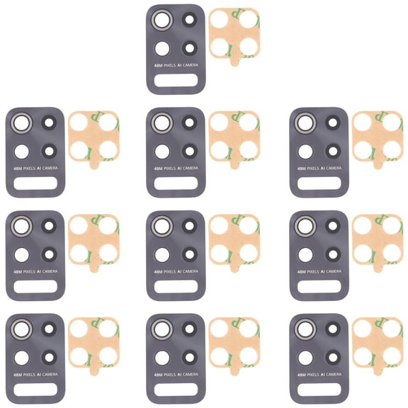 Cellphone Repair Parts 10 PCS Back Camera Lens for LG Q52 / K62