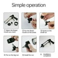 thumbnail image 7 of Spritz Cookie Press Gun Kit,13 Cookie Discs+8 Icing Nozzles Perfect for DIY Christmas Cookies and Decorating Cookies,Gifts for Womem, 7 of 7