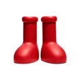 thumbnail image 1 of Botas rojas grandes para mujer, botas de lluvia con punta redonda y antideslizante, botas femeninas de dibujos animados (7,5) Ehuebsd Para Estrenar, 1 of 9