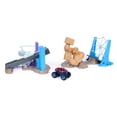 thumbnail image 2 of Monster Jam Spiderman Sandman City Battle Playset, 1:64 Scale Monster Truck Toys, for Ages 3 and up, 2 of 7