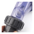 thumbnail image 4 of Transparent UPVC Y-Type Filter Aquarium Fish Tank PVC Pipe Connector Irrigation Filters Garden Water Pipe Connectors 1pc ,Easy to Use, 4 of 5