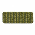 thumbnail image 1 of Floral Computer Mouse Pad, Repeating Butterflies and Blossoming Rudbeckia Flowers in Dark Tones Print, Rectangle Non-Slip Rubber Mousepad Large, 31" x 12" Gaming Size, Army Green Yellow, by Ambesonne, 1 of 2