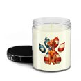 thumbnail image 2 of Patriotic Vizsla 4th of July Independence Paws Soy Wax Candle Vizslas Dog Lover Gifts Idea 16oz White Vanilla Candle - 02010, 2 of 5