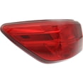 thumbnail image 3 of Debrroce Outer Driver Side Red Lens with Bulb Turn Signal Lamp Assembly Tail Light for Nissan for Pathfinder 2017-2019, 3 of 10