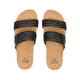 thumbnail image 2 of Sandalias deslizantes a la moda REEF Vista Braid II para mujer, color negro 7, 2 of 7