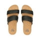 thumbnail image 2 of Sandalias deslizantes a la moda REEF Vista Braid II para mujer, color negro 9.5, 2 of 7