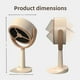 thumbnail image 4 of Mini Ventilador De Escritorio Enchufable, Silencioso, Ideal Para Escritorios, Habitaciones De Mascotas, Cocinas, Viajes Y Espacios Compartidos., 4 of 9