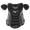 Black-Grey, variant on Mizuno Samurai Youth Baseball Chest Protector 14"
