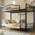 thumbnail image 4 of CazToi Heavy Duty 400 lbs Twin Loft Bed with Ladder Space Saving Metal Frame Easy Assembly, 4 of 7