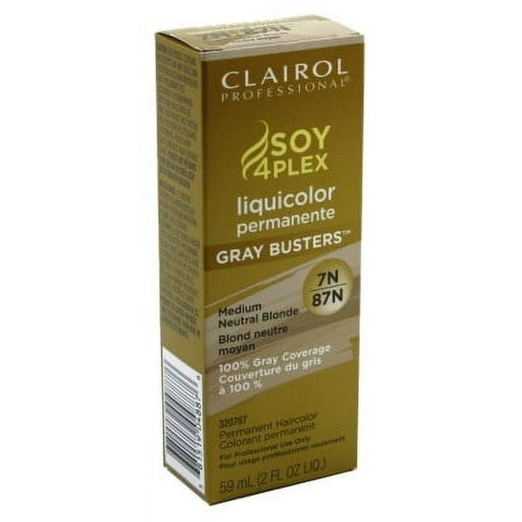 Clairol Professional Permanent 7N/87N Medium Neutral Blonde 2oz (Pack of 3)