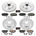 thumbnail image 2 of PowerStop Front and Rear Geomet Coated Brake Rotor and Pad Kit Fits: LEXUS TOYOTA Select Models CRK5871, 2 of 5