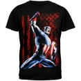 thumbnail image 1 of Captain America - Red Stripe T-Shirt, 1 of 1