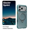thumbnail image 3 of TORRAS Flagship Q3 Air for iPhone 17 Pro Max Case,Visible Airbag Drop Protection,Hardcore Air Cushion Tech ,Mil-Grade Protection,Fit for MagSafe,360 Rotating Stand Case ,6.9",Glacier Sprint, 3 of 11
