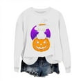 thumbnail image 2 of Heisall Womens Sweatshirts Long Sleeve Round Neck Loose Casual Halloween Print No Hood Autumn Winter 2025 New Arrival Fashion Sweatshirts, 2 of 6