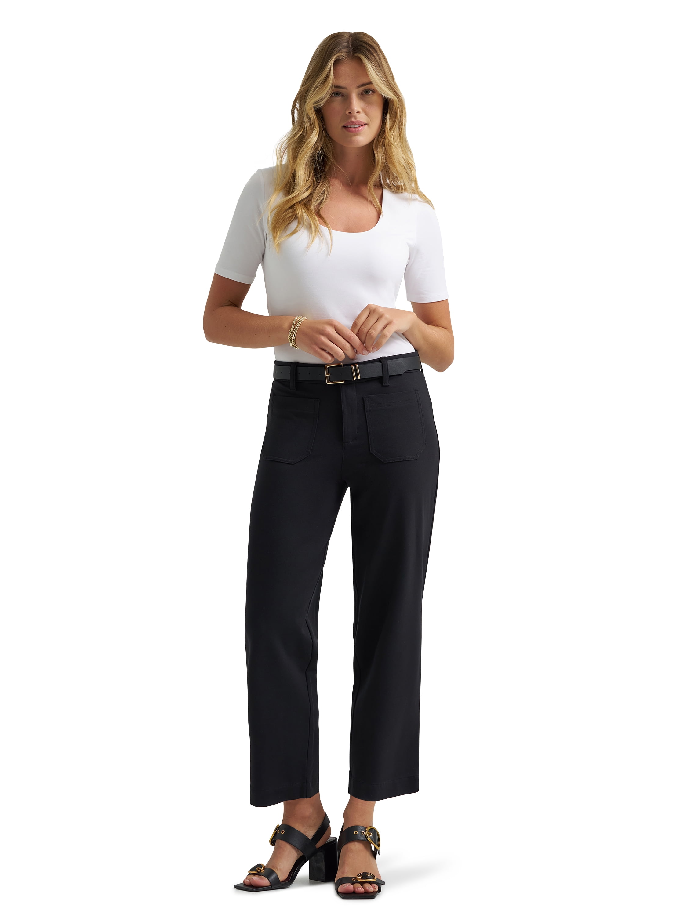 Lee® Women's Comfort Waist Knit Cropped Pant, Sizes 2-10