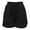 Black, variant on Womens Shorts Elastic Waist Shorts Loose Comfy Shorts Lounge Shorts Womens Summer Dresses Casual Womens Shorts