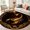 Color 3, variant on SPXUBZ Scorpio Zodiac Sign Astrology Constellation Round Area Rug, Soft Velvet Circle Carpet Non-Slip Floor Mat for Living Room Bedroom Home Decor