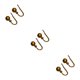 thumbnail image 1 of Billuyoard 2 piezas cortina Tieback en forma de U elegante antioxidante hogar sala de estar gancho sujetador accesorios cian bronce Type1 NO1, 1 of 6