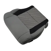 Aniceparthy 2014-2021 For Toyota Tundra Front Driver Bottom Cloth Seat Cover Gray/ Black