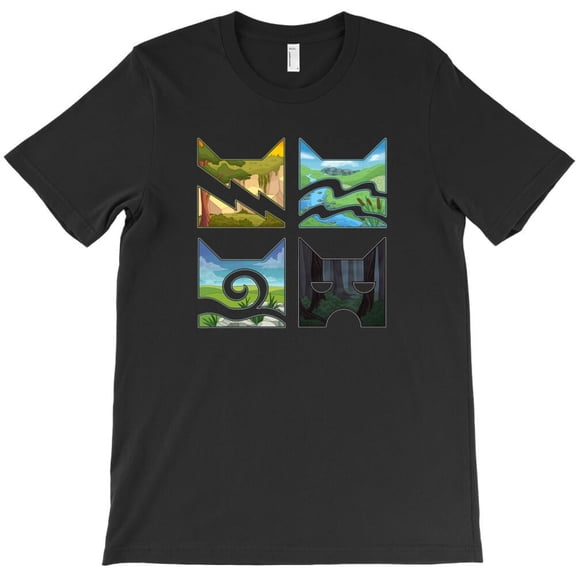 Classic Four Warriors Funny Warrior Cats Book Series Graphic - Viral Tee H14945 T-Shirt, for Men and Women, Up to Size 5XL