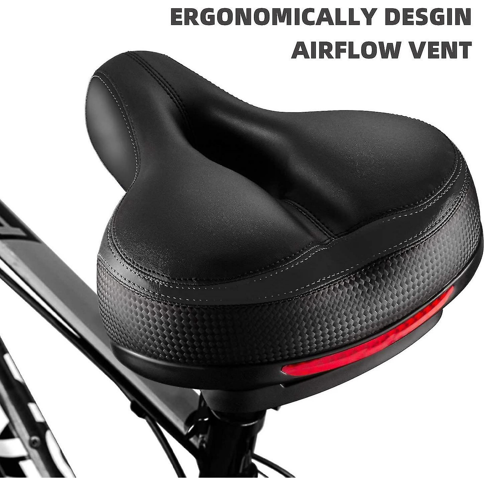 Siege de Velo Plus Confortable Siege de Velo Double Amortisseur Memoire Mousse Velo Impermeable Selle Siege de Velo de Remplacement avec Ruban Adhesif Walmart