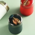thumbnail image 3 of Dispensador de Palillos de Dientes Cateissary Accesorios Decorativos para el Hogar Verde, 3 of 6