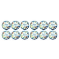 thumbnail image 1 of Maytalsory 6pcs Birthday Party Disposable Tableware Paper Plate Colored Dessert Plate Adult Children Birthday Party Baby Shower Decoration balloon 2Set, 1 of 6