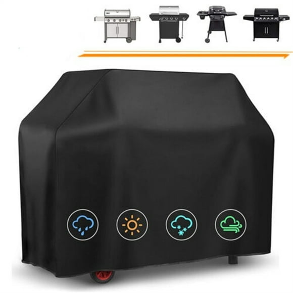 Qiaoxi 57 Inch 210t Bbq Gas Grill Cover Outdoor Waterproof Heavy Duty Uv Protective Barbecue Covers with Storage Bag