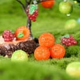 thumbnail image 6 of Visland 15PCS Simulation Fruit Figurines Resin Cabochon Fake Food Miniature Garden Ornament Micro Landscape Home Garden Decor, 6 of 8
