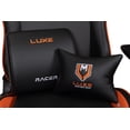 thumbnail image 2 of Luxe Racer Turbo Office, Desk & Gaming Chair - Supports up to 390lbs, 2 of 5