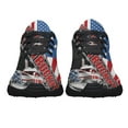 thumbnail image 5 of Keep On Truckin American flag Patriotism Truck Shoes Sneakers Black Size 9, 5 of 7
