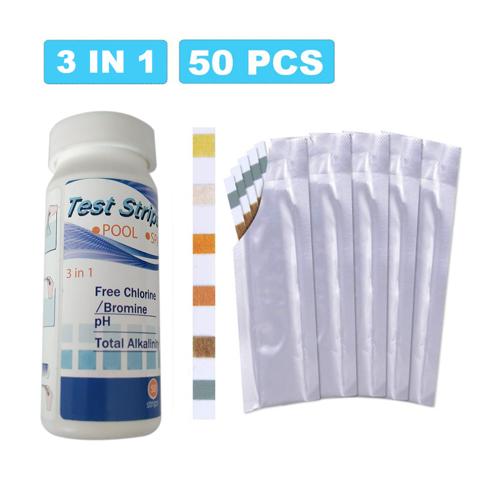 Test Strips Test Paper Swimming Pool SPA Test Strips Chlorine pH