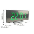 Levels Alarm Sound 2 Level Brightness Digital Clock For Bedrooms Easy