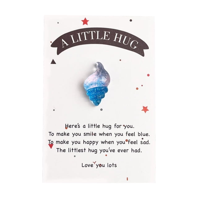 Fasiaou Multi Color Mini Pocket Hug Turtle, Thank You Note Cards Greeting Card Sea Turtle Figure Pocket Hug Gift for Friends and Family Cards and Card Stock, Greeting Cards,G