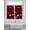 Red, variant on Valentine's Day Bathroom Window Curtain, Red Black Love Hearts Plaid Romantic Light Filtering Coffee Kitchen Curtains, Bedroom Living Room Curtains 2 Panel 84"x45"