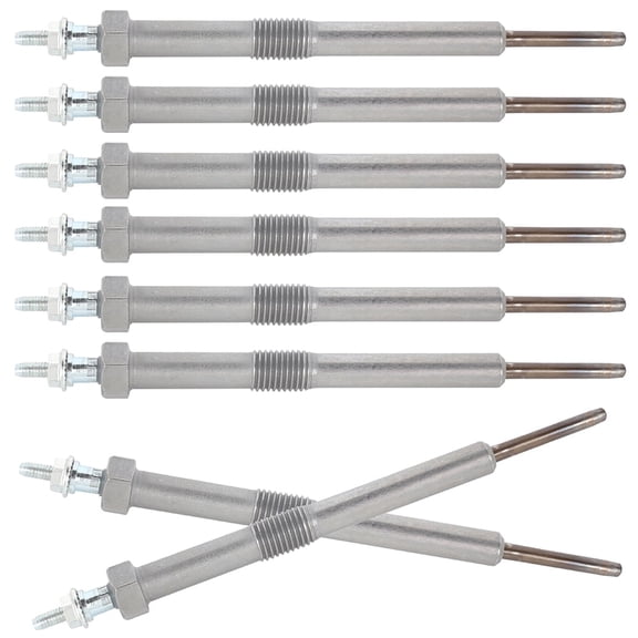 ECCPP 8 PC Glow Plug Set fit for 2006-2016 6.6 L Chevro-let Express 2500