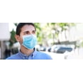 thumbnail image 2 of 100 PCS Surgical / Procedural / Dental Style Face Mask Non Medical Disposable 3-PLY Earloop Mouth Cover, 2 of 5