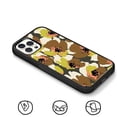 thumbnail image 2 of Compatible with iPhone 11 Pro case Soft TPU Glossy Flower Pattern Phone Case for Women and Girls, 2 of 5