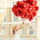 thumbnail image 5 of Globos de aluminio con forma de corazón rojo de 18 pulgadas para fiestas de cumpleaños, decoraciones con globos de helio, suministros para fiestas de bodas y festivales, 5 of 5