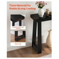 thumbnail image 5 of Console Table 46.5 inch, Modern Sofa Table Behind Couch, Long Narrow Entryway Table, Wooden Accent Table for Hallway, Living Room, Bedroom, Easy Assembly, Black, 5 of 6