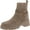 Taupe Suede, variant on Womens Colletta Leather Ankle Booties