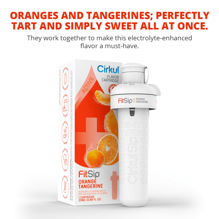 Cirkul GoSip Blue Raspberry Flavor Cartridge, Drink Mix,