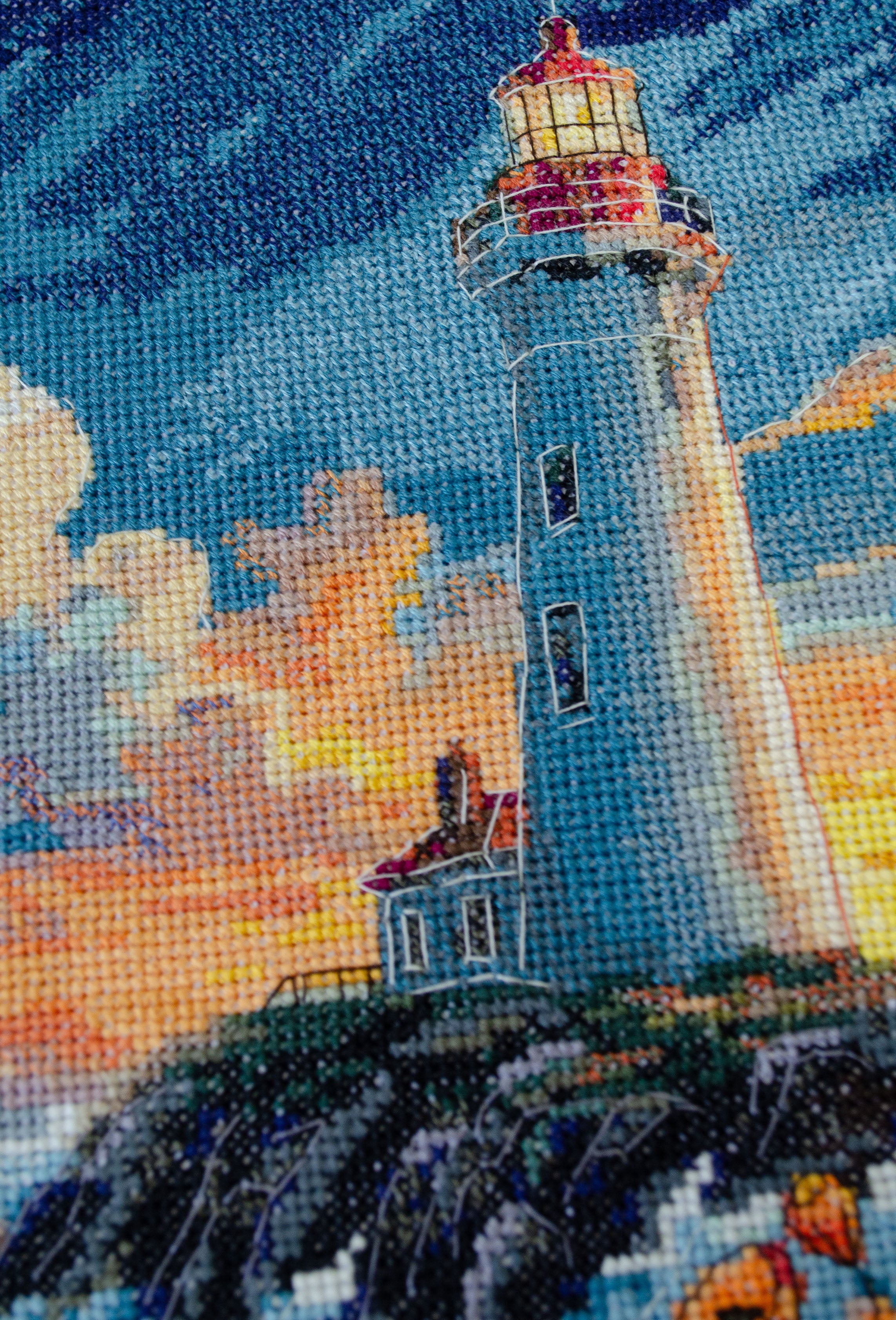 Counted Cross-stitch kit - Silence has color AH-295